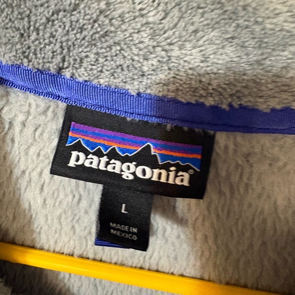 Patagonia Women's Re-Tool Snap-T Fleece gray Pullover Large - Picture 2 of 5